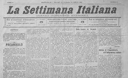 Accéder à la page "Settimana Italiana"