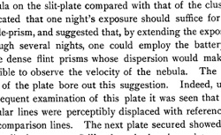 SLIPHER, Vesto Melvin (1875-1969) The radial velocity of the Andromeda Nebula