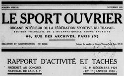Accéder à la page "Sport ouvrier (Le )"