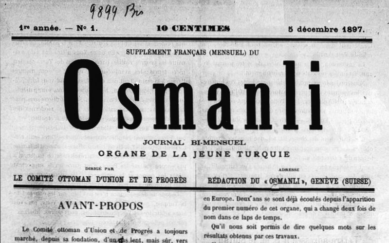 Accéder à la page "Supplément français mensuel du Osmanli"