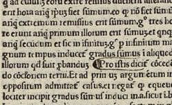 SWINESHEAD, Richard (1340-1354) Opus aureum calculationum