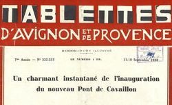 Accéder à la page "Tablettes d'Avignon et de Provence (Les)"