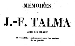 Accéder à la page "Talma, Mémoires"