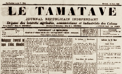 Accéder à la page "Tamatave (Le)"