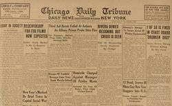 Accéder à la page "The Chicago tribune and the Daily news"