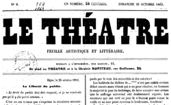 Accéder à la page "Théâtre (Le)"
