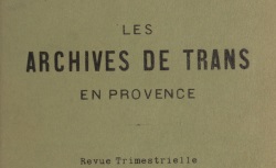 Accéder à la page "Centre d'études liguro-provençales de Trans-en-Provence"