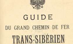 Guide du grand chemin de fer transsibérien, édité par le Ministère des voies de communication, 1900