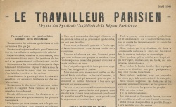 Accéder à la page "Travailleur parisien (Le)"