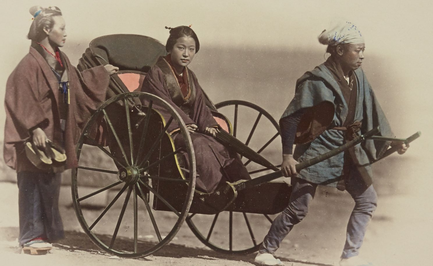  Felice Beato, photographe. Japonais / [réalisé par Stillfried & Andersen] ; [d'après des négatifs de Raimund von Stillfried, Felice Beato et autres photographes.1877-1878.