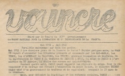 Accéder à la page "Vaincre (Comité du 14e arrondissement du Front national pour la libération et l'indépendance de la France)"