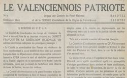 Accéder à la page "Valenciennois patriote (Le)"