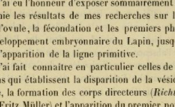 VAN BENEDEN, Edouard (1846-1910) Contributions à l'histoire de la vésicule germinative et du premier noyau embryonnaire