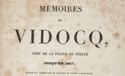 Accéder à la page "Vidocq, Mémoires"