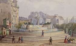 Gaspard Gobeaut, Fontaine du Château d'Eau, 1850