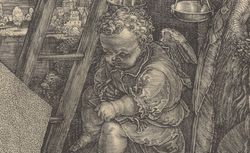 Melencolia I : estampe, AD 1514, A. Dürer, monogr.