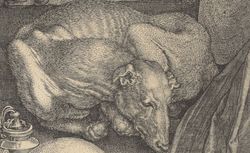 Melencolia I : estampe, AD 1514, Albrecht Dürer