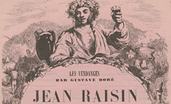Accéder à la page "Jean Raisin : revue joyeuse et vinicole pour l'usage et récréation des vignerons..."