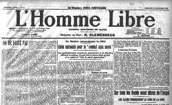 L'Homme libre : jounal quotidien du matin (23 décembre 1914)