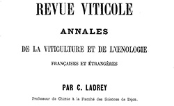 Accéder à la page "Revue viticole : annales de la viticulture et de l'œnologie françaises et étrangères"