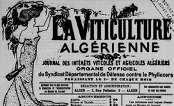 Accéder à la page "Viticulture algérienne (La)"