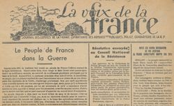 Accéder à la page "Voix de la France (La)"