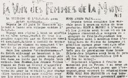 Accéder à la page "Voix des femmes de la Marne (La)"