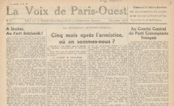 Accéder à la page "Voix de Paris-Ouest (La)"