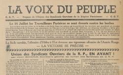 Accéder à la page "Voix du peuple (La) (Région parisienne)"
