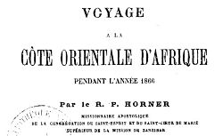 Accéder à la page "Voyage à la côte orientale d'Afrique pendant l'année 1866"