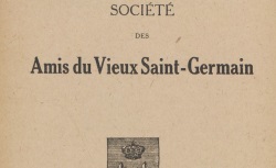 Accéder à la page "Société des Amis du vieux Saint-Germain"
