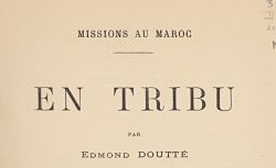 Accéder à la page "En tribu : missions au Maroc"