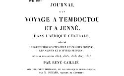 Accéder à la page "Journal d'un voyage à Temboctou et à Jenné dans l'Afrique centrale : précédé d'observations faites chez les Maures Braknas, les Nalous et d'autres peuples, pendant les années 1824, 1825, 1826, 1827, 1828. T. 1"