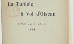 Accéder à la page "La Tunisie à vol d'oiseau : notes de voyage"