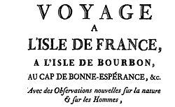 Accéder à la page "Voyage à l'Isle de France, à l'Isle de Bourbon, au Cap de Bonne-Espérance, etc. avec des observations nouvelles sur la nature et sur les hommes. Tome 2"