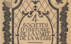 Accéder à la page "Sociétés d'histoire de la vallée de la Weiss (Ammerschwihr, Kaysersberg, Kientzheim, Sigolsheim)"