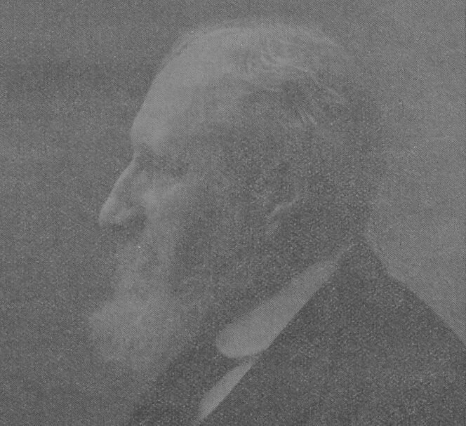 Charles Gide (1847-1932). Image publiée à Nîmes en mars/juin 1932 dans le journal : L'Émancipation
