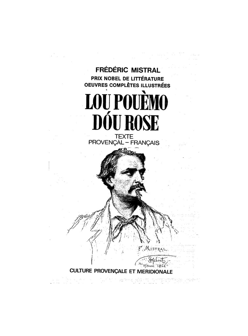 Le poème du Rhône : en XII chants / texte provençal et trad. française par Frédéric Mistral