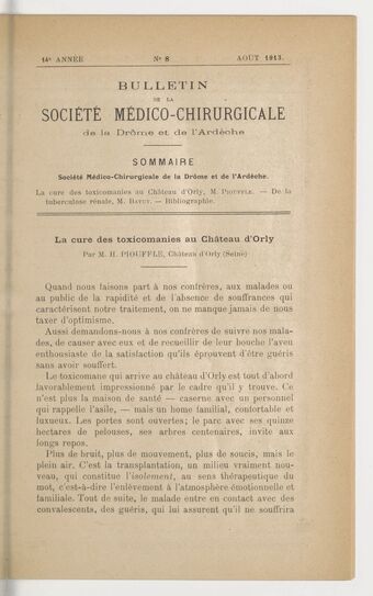 Bulletin de la Société médico-chirurgicale de la Drôme et de l'Ardèche