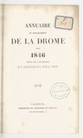 Annuaire du département de la Drome pour l'an... / par Mr. Gueymar-Dupalais...