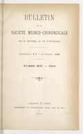 Bulletin de la Société médico-chirurgicale de la Drôme et de l'Ardèche