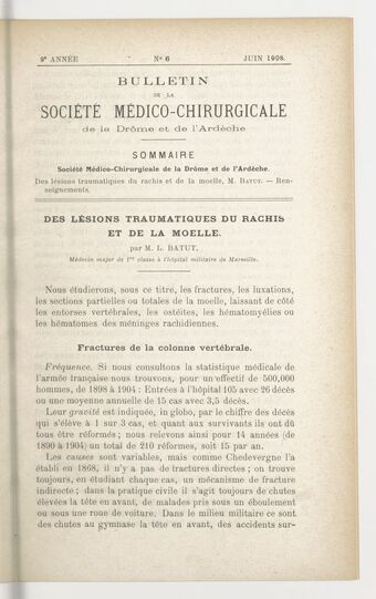 Bulletin de la Société médico-chirurgicale de la Drôme et de l'Ardèche