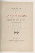 Lo Carcovelado : pouême ein dous chants, odouba ein 1850 (2e eïditiou...) / Roch Grivel