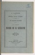 Le comte Monier de La Sizeranne : les écrivains dauphinois / A. Lacroix
