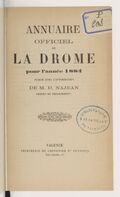 Annuaire du département de la Drome pour l'an... / par Mr. Gueymar-Dupalais...