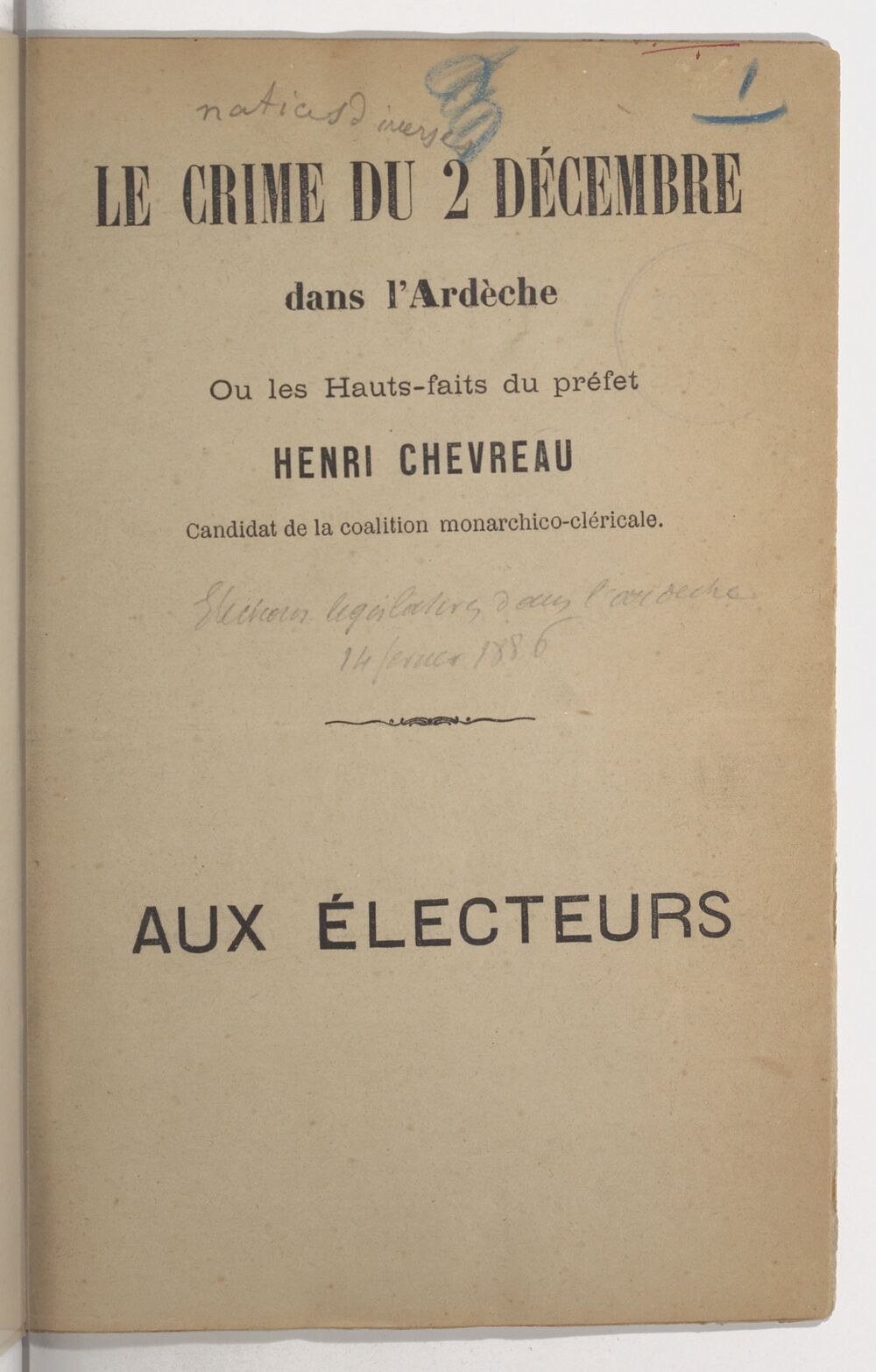 Bibliographie des dialectes dauphinois : Documents inédits. Tome 3 / par l'abbé L. Moutier,...