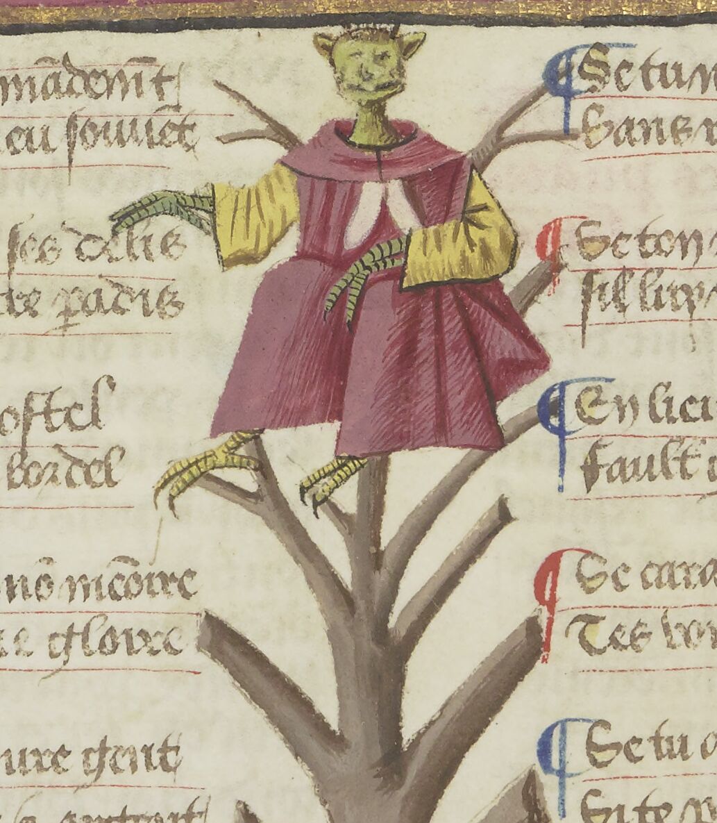 Henri de Ferrières , « Le Livre du roy Modus et de la royne Racio, qui parle des deduis et de pestilence » .