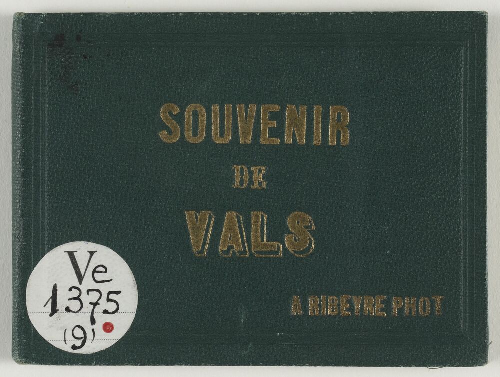 [Recueil.] Souvenir de Vals / A. Ribeyre phot.