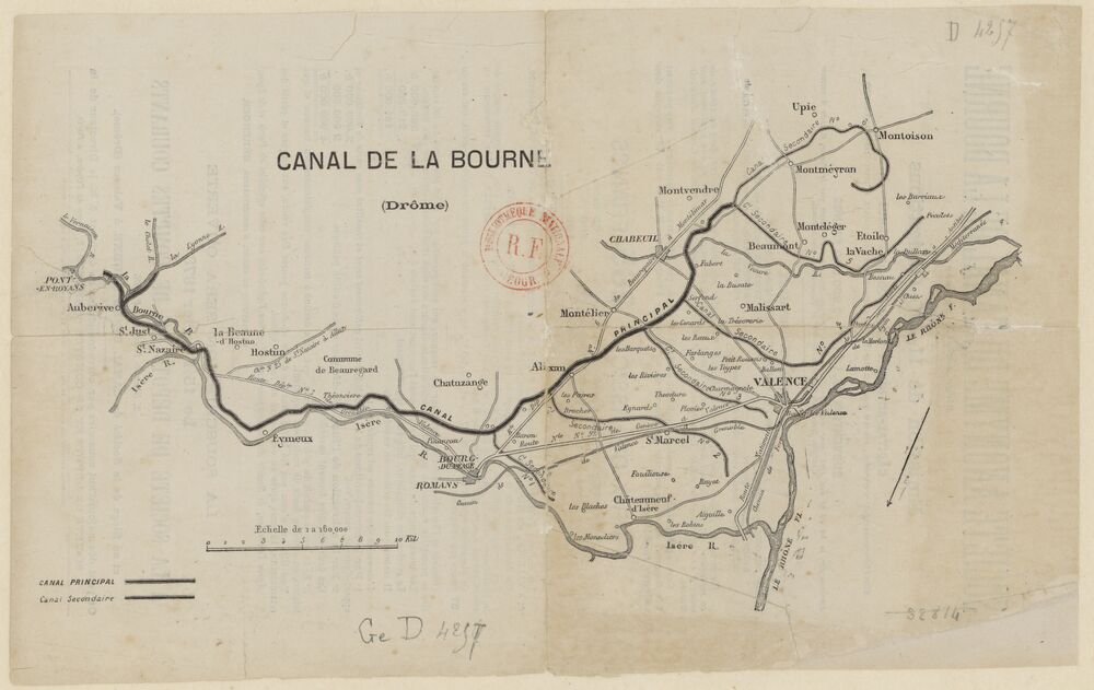 Canal de La Bourne (Drôme)